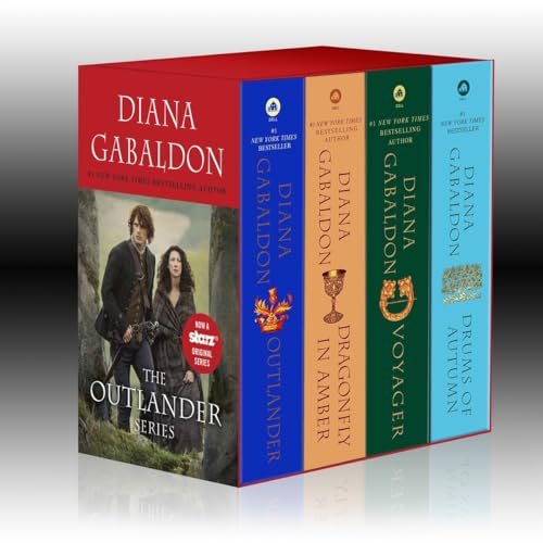 Outlander 4-Copy Boxed Set: Outlander, Dragonfly in Amber, Voyager, Drums of Autumn