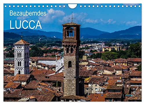 Bezauberndes Lucca (Wandkalender 2024 DIN A4 quer), CALVENDO Monatskalender von CALVENDO