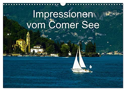 Impressionen vom Comer See (Wandkalender 2024 DIN A3 quer), CALVENDO Monatskalender