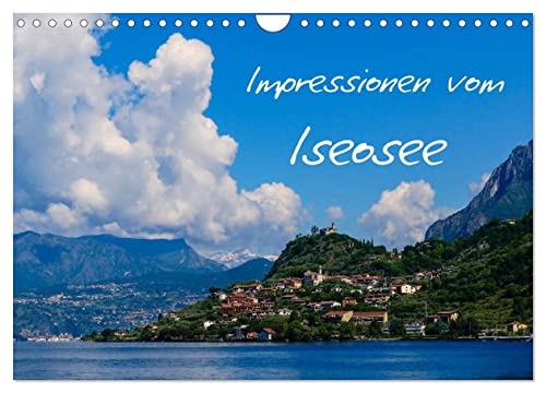 Impressionen vom Iseosee (Wandkalender 2024 DIN A4 quer), CALVENDO Monatskalender von CALVENDO