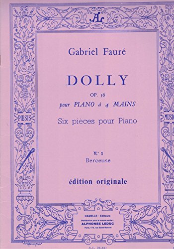 Berceuse (Dolly Suite) op 56/1 für Klavier zu 4 Händen