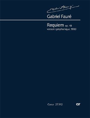 Fauré: Requiem. Partitur