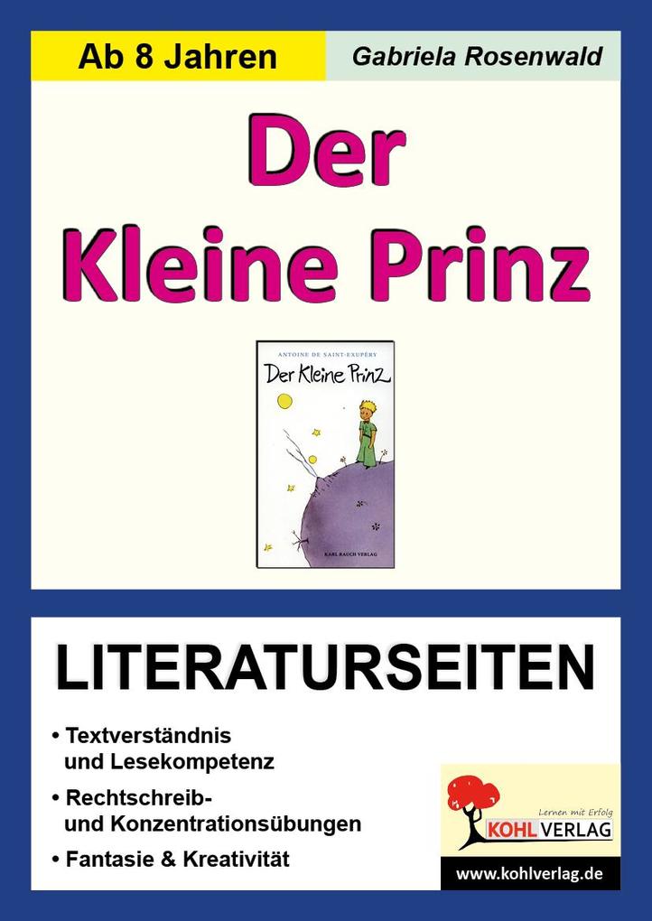 Der Kleine Prinz - Literaturseiten von Kohl Verlag