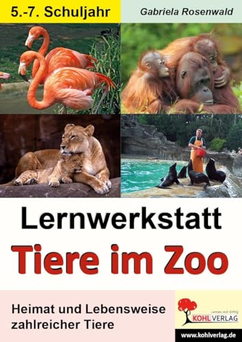 Lernwerkstatt Tiere im Zoo: Heimat und Lebensweise