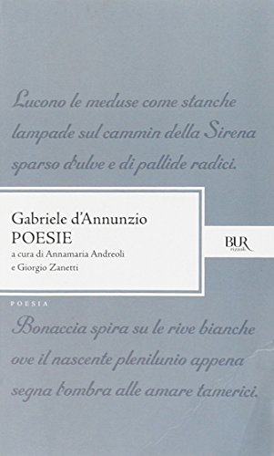Poesie Poesie von BUR Biblioteca Univ. Rizzoli