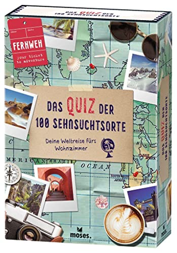 Fernweh - Das Quiz der Sehnsuchtsorte: Deine Weltreise fürs Wohnzimmer von moses