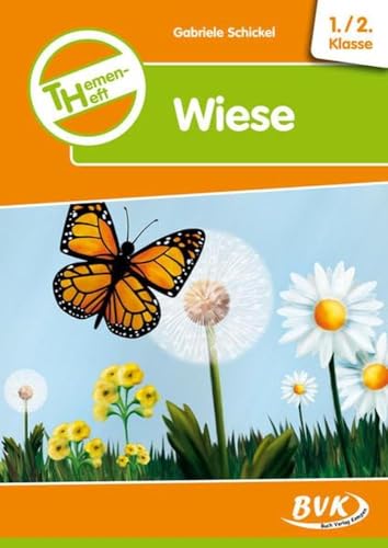 Themenheft Wiese 1./2. Klasse (Sachunterricht differenziert) | Frühling in der Grundschule