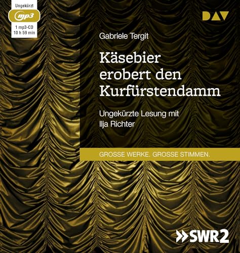Käsebier erobert den Kurfürstendamm: Ungekürzte Lesung mit Ilja Richter (1 mp3-CD) von Der Audio Verlag, Dav