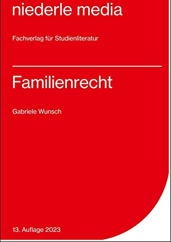 Familienrecht - 2023 von Niederle Media