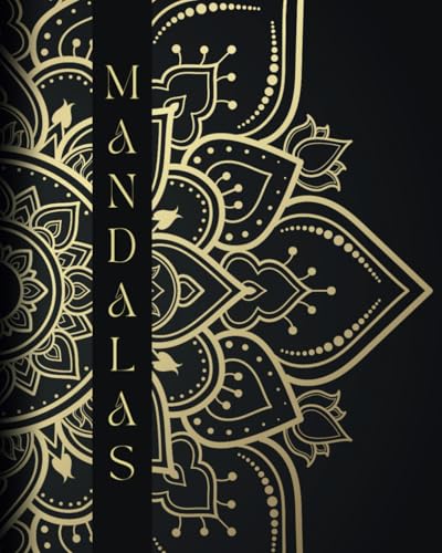 Mes mandalas: Cahier de coloriage anti-stress pour Adultes. 50 Mandalas à colorier.