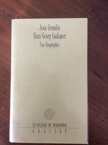 HANS-GEORG GADAMER: Une biographie