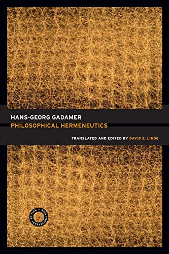 Philosophical Hermeneutics von University of California Press