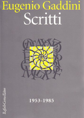 Scritti (1953-1985)
