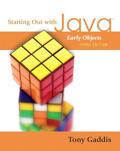Starting Out with Java, w. CD-ROM: Early Objects