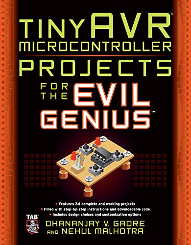 tinyAvr Microcontroller Projects for the Evil Genius (Evil Genius Series) von McGraw-Hill Education Tab