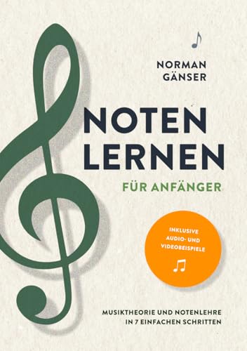 Noten lernen für Anfänger – Musiktheorie und Notenlehre in 7 einfachen Schritten inkl. Audio- und Videobeispiele Noten lernen für Anfänger – Musiktheorie und Notenlehre in 7 einfachen Schritten inkl. Audio- und Videobeispiele