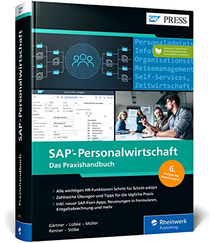 SAP-Personalwirtschaft: Ihr Alltagshelfer für SAP ERP HCM. So meistern Sie alle HR-Aufgaben – Ausgabe 2022 (SAP PRESS) von SAP PRESS