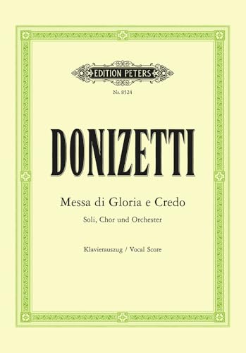 Donizetti: Messa di Gloria e Credo (Vocal Score) (EP8524)