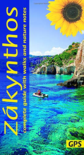 Zakynthos Sunflower Walking Guide: 22 long and short walks and 4 car tours (Sunflower Guides) von Sunflower Books