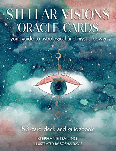 Stellar Visions Oracle Cards: 53-Card Deck and Guidebook: Your Guide to Astrological and Mystic Power von Rock Point