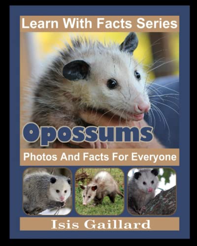 Opossums Photos and Facts for Everyone: Animals in Nature (Learn With Facts Series, Band 111)