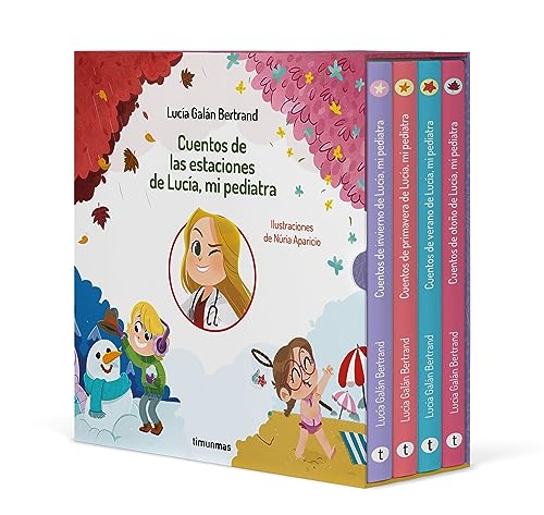 Estuche Las estaciones de Lucía, mi pediatra (Cuentos infantiles de Lucía, mi pediatra)