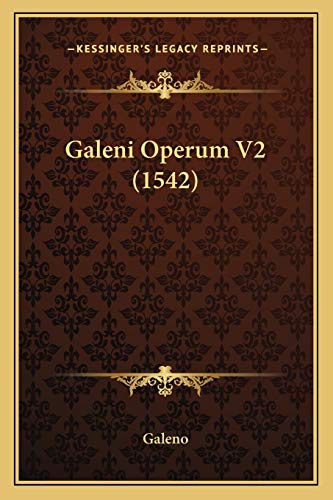 Galeni Operum V2 (1542)