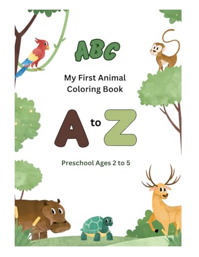 ABC Animal Coloring Book for Kids: ABC Coloring Book for Kids Preschool Ages 2-5 von Independently published