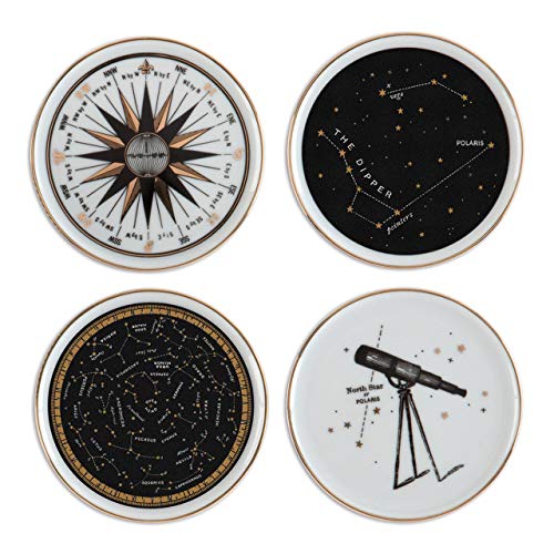 Alice Scott Porcelain Coaster Set Alice Scott Porcelain Coaster Set