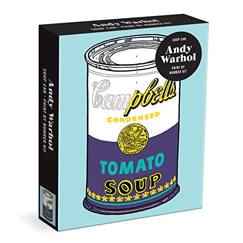 Andy Warhol Soup Can Paint By Number Kit Andy Warhol Soup Can Paint By Number Kit