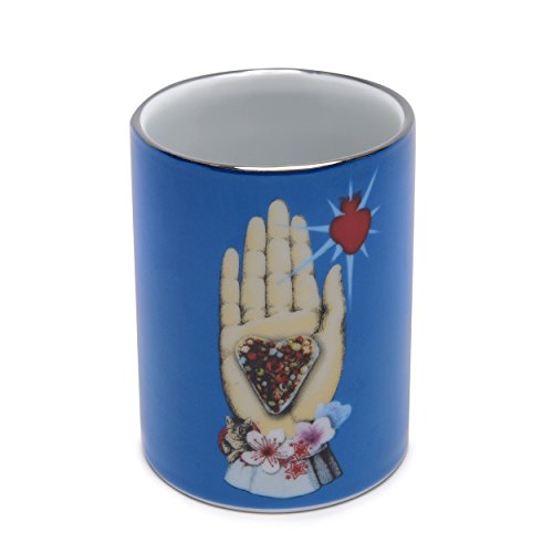 Christian Lacroix Maison De Jeu Porcelain Pencil Pot Christian Lacroix Maison De Jeu Porcelain Pencil Pot von Christian Lacroix