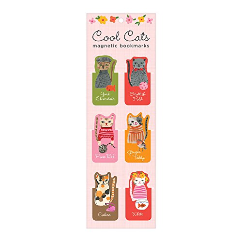 Cool Cats Magnetic Bookmarks Cool Cats Magnetic Bookmarks