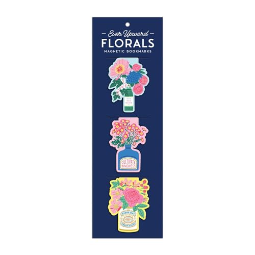 Ever Upward Florals Shaped Magnetic Bookmarks Ever Upward Florals Shaped Magnetic Bookmarks