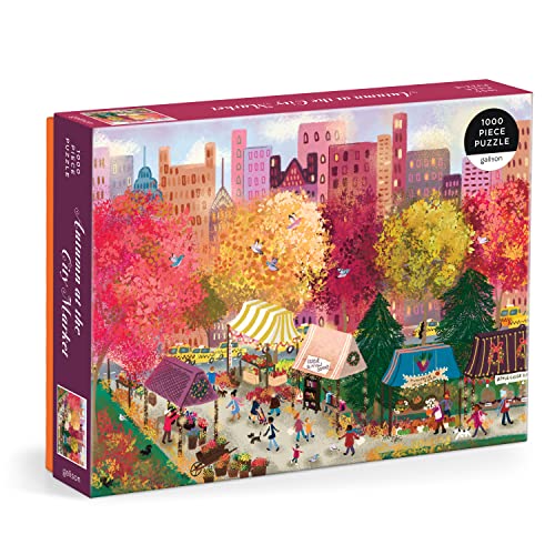 Galison Mudpuppy 9780735380141 Joy Laforme Herbst auf dem Stadtmarkt, Mehrfarbig Galison Mudpuppy 9780735380141 Joy Laforme Herbst auf dem Stadtmarkt, Mehrfarbig