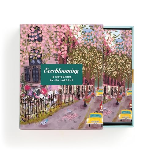 Galison Everblooming Blank Greeting Card Assortment: 16 notecards mit 8 einzigartigen Designs und 17 farbigen Umschlägen für alle Gelegenheiten Galison Everblooming Blank Greeting Card Assortment: 16 notecards mit 8 einzigartigen Designs und 17 farbigen Umschlägen für alle Gelegenheiten von Galison