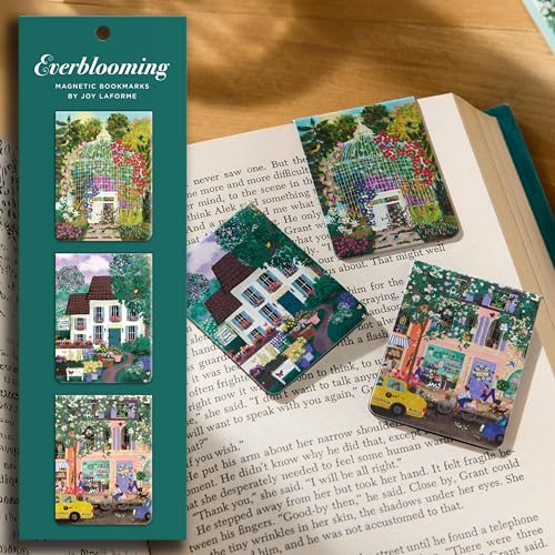 Joy Laforme Everblooming Magnetic Bookmark Set