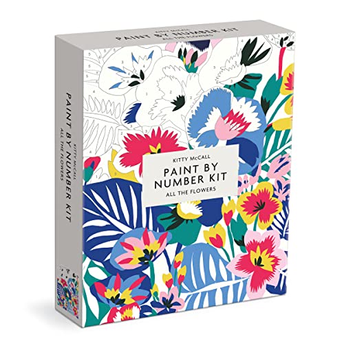 Kitty McCall All the Flowers Paint By Number Kit: 2 Kitty McCall All the Flowers Paint By Number Kit: 2
