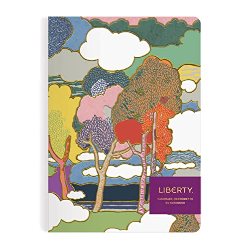 Liberty Prospect Road Handmade Embroidered B5 Journal von Galison