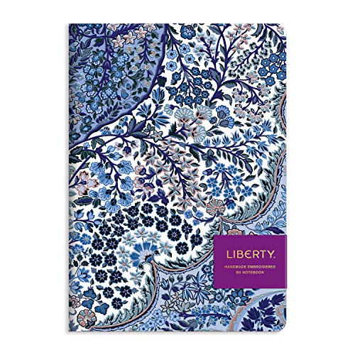 Liberty Tanjore Gardens B5 Handmade Embroidered Journal: Liberty London Liberty Tanjore Gardens B5 Handmade Embroidered Journal: Liberty London