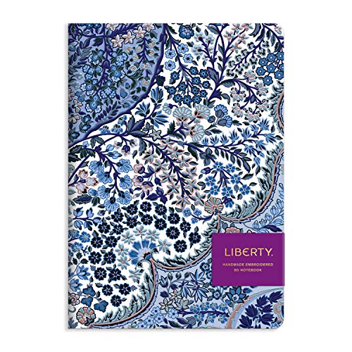 Liberty Tanjore Gardens B5 Handmade Embroidered Journal: Liberty London