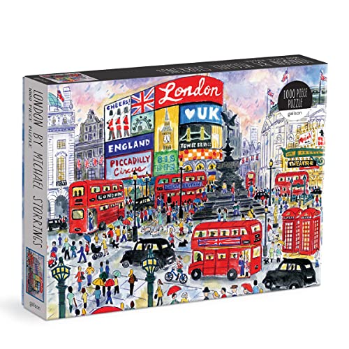 London by Michael Storrings 1000 pc Puzzle (Michael Storrings London) von Galison
