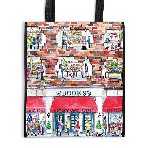 Michael Storrings A Day at the Bookstore Reusable Tote: Reusable Shopping Bag Michael Storrings A Day at the Bookstore Reusable Tote: Reusable Shopping Bag von Galison