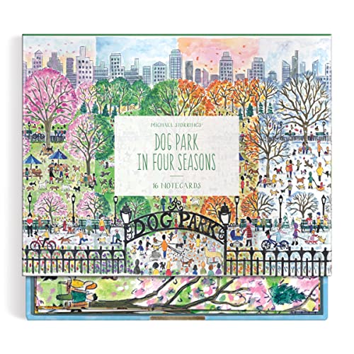 Michael Storrings Dog Park in Four Seasons Greeting Card Assortm,: Greeting Card Assortment Michael Storrings Dog Park in Four Seasons Greeting Card Assortm,: Greeting Card Assortment