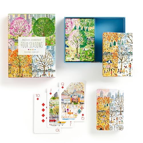 Michael Storrings Four Seasons Playing Card Set von Galison