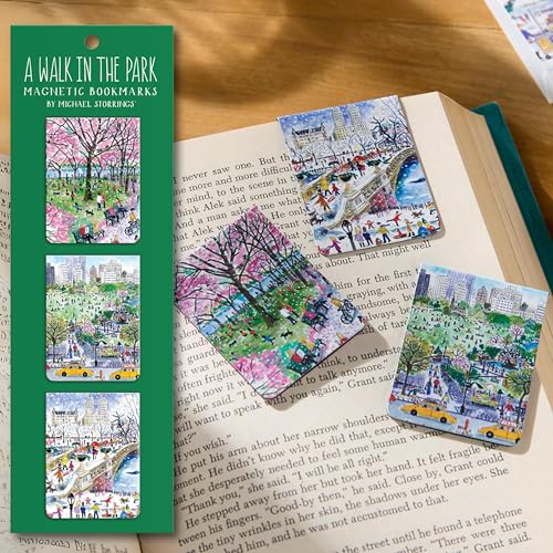 Michael Storrings Walk in the Park Magnetic Bookmarks Michael Storrings Walk in the Park Magnetic Bookmarks