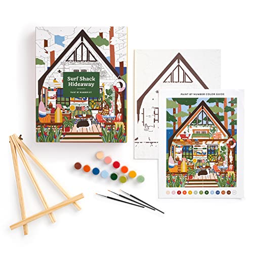 Surf Shack Hideaway Paint By Number Kit Surf Shack Hideaway Paint By Number Kit