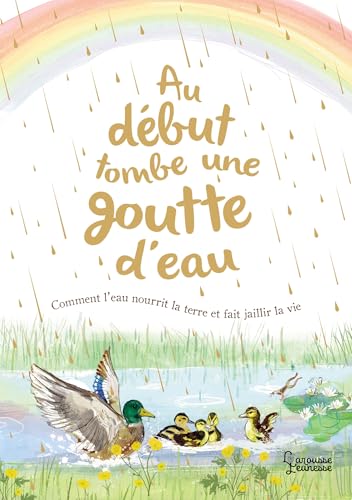 Au début tombe une goutte d'eau: Comment l'eau nourrit la terre et fait jaillir la vie von LAROUSSE