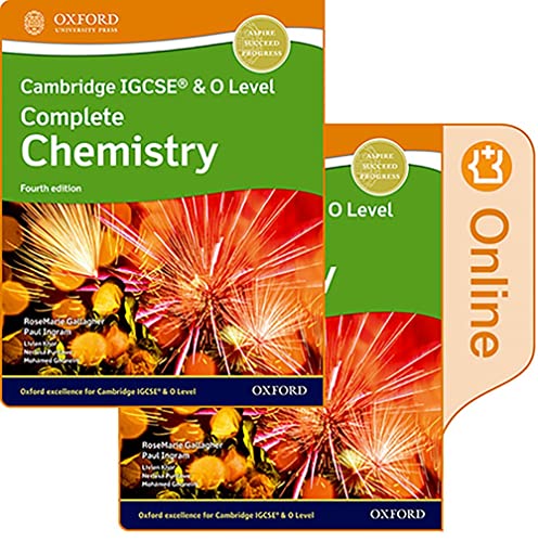 NEW Cambridge IGCSE & O Level Complete Chemistry: Print & Enhanced Online Student Book Pack (Fourth Edition): I10 (CAIE complete chemistry science)