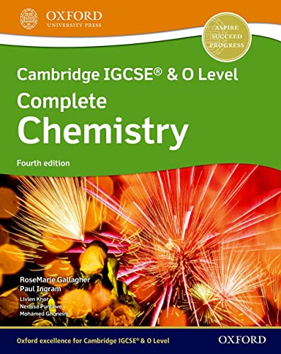 Cambridge IGCSE & O Level Complete Chemistry: Student Book: Student Book 4th Edition Set (CAIE complete chemistry science) von Oxford University Press