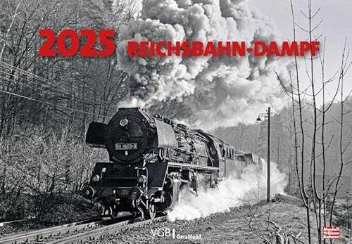 Eisenbahn-Kalender – Reichsbahn-Dampf 2025: Eindrucksvolle Eisenbahnfotografie erinnert an die vergangenen Zeiten der DDR Reichsbahn. Großformat Wandkalender 49x34cm. Eisenbahn-Kalender – Reichsbahn-Dampf 2025: Eindrucksvolle Eisenbahnfotografie erinnert an die vergangenen Zeiten der DDR Reichsbahn. Großformat Wandkalender 49x34cm.